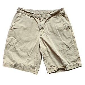 Patagonia Organic Cotton Mens Khaki Shorts Casual Everyday Size 32‎